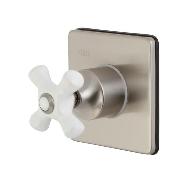 Kingston Brass KS3048PX Single-Handle Three-Way Diverter Valve with Trim Kit KS3048PX - main
